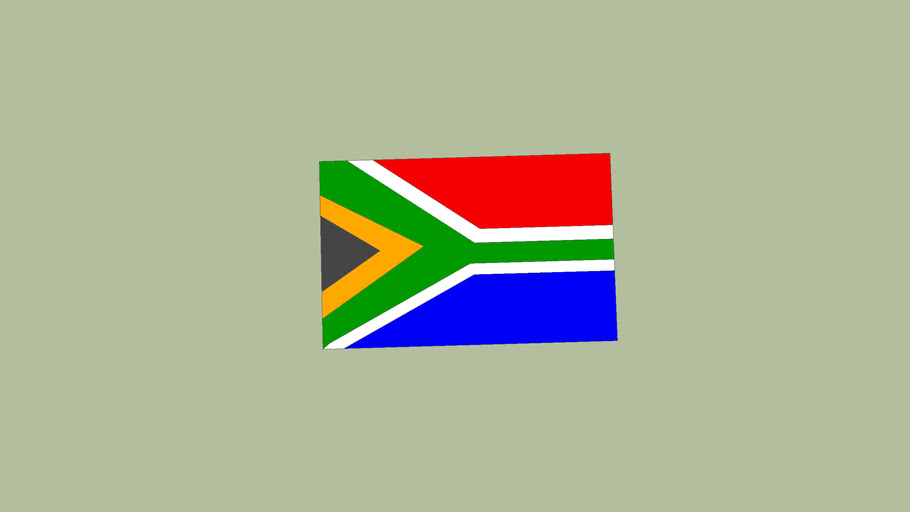 vlag zuid - afrika