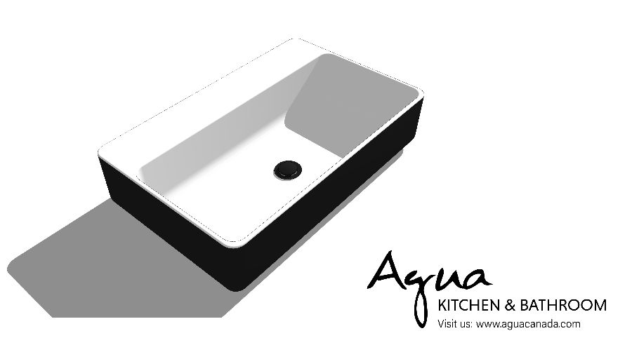 Bathroom sink (code FALCON) by Agua Canada 3D Warehouse