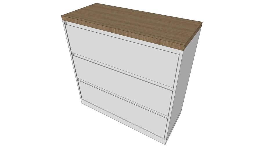 Steelcase Filing Drawer 3D Warehouse