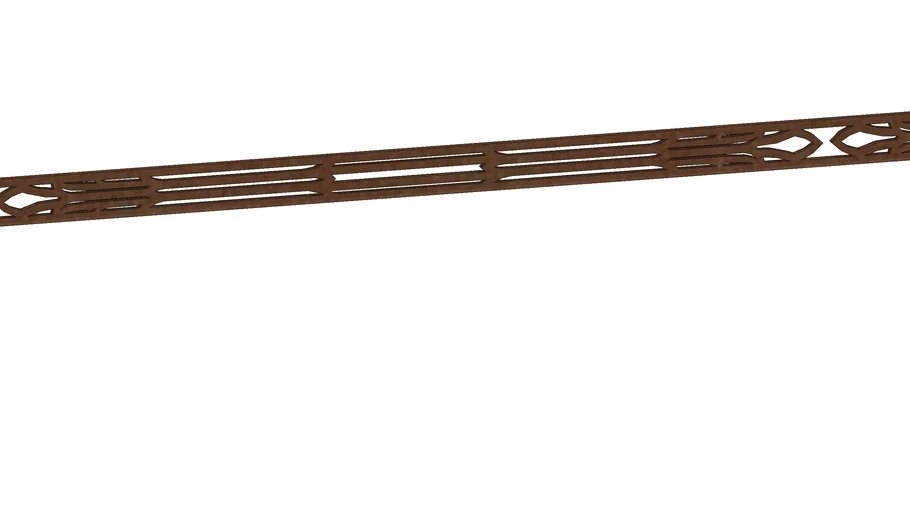 01960703-1 Tudor Light Rail Insert ( .72' x .125' x 96' ) Dynamic ...
