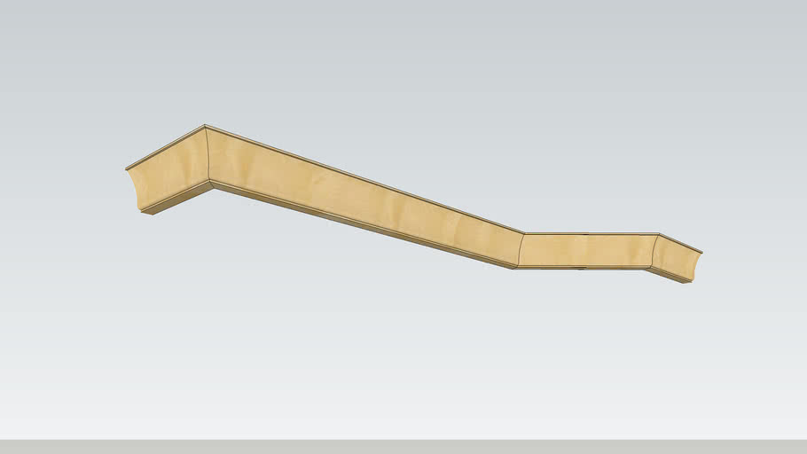 Kitchen Cupboard Pelmet 3D Warehouse