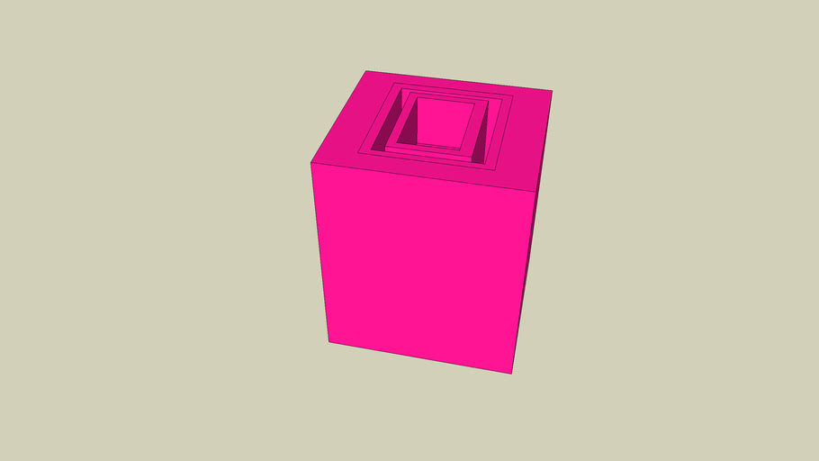 Pink Box | 3D Warehouse