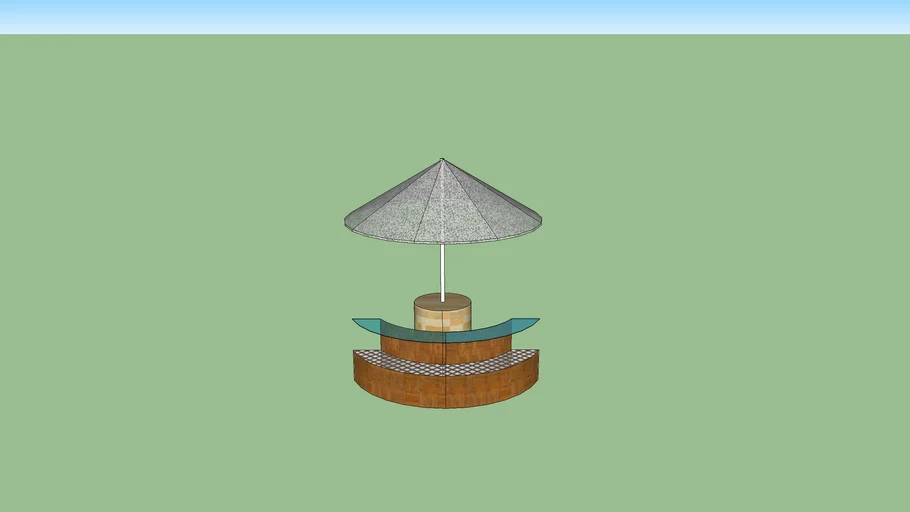 Hawaiian bar table | 3D Warehouse