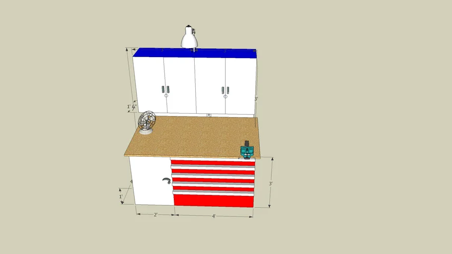 Work Bench | 3D Warehouse