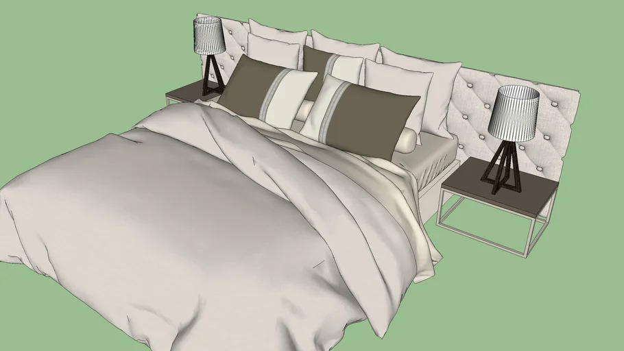 bed 3 | 3D Warehouse