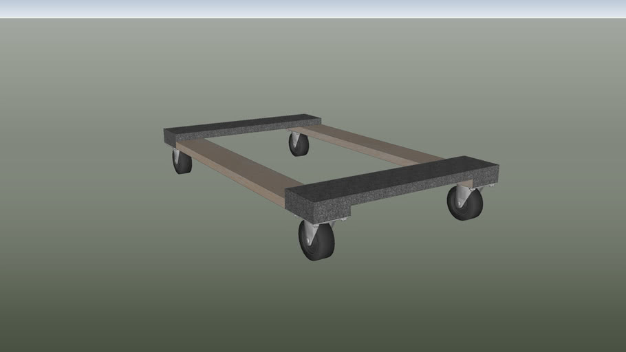 Furniture Dolly Large 30x18 Harbor Freight 3D Warehouse