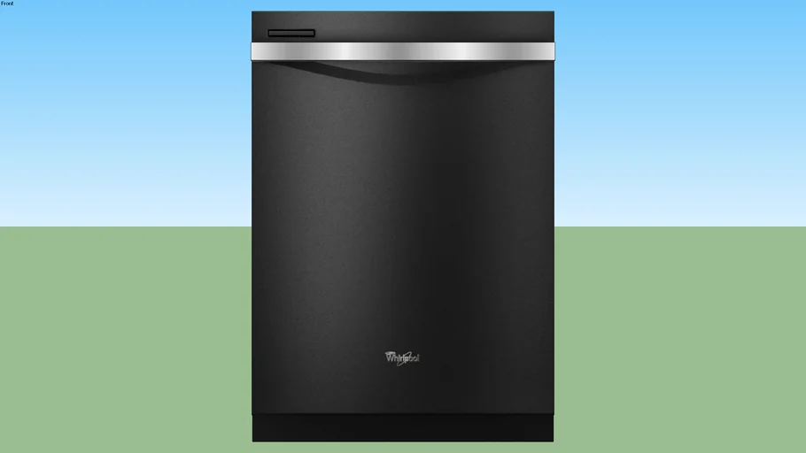 Dishwasher7.skp (195.4 kB SketchUp 2016 Model) | 3D Warehouse