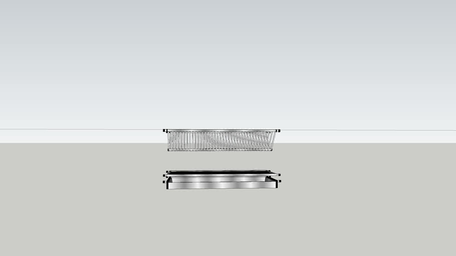 Built In Dish Rack 3D Warehouse