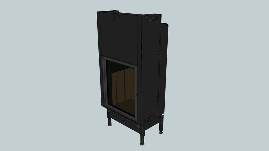 DH840 - Single Sided Fireplace - Chazelles