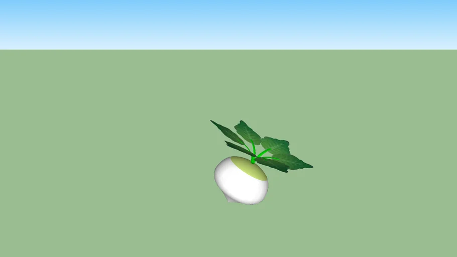 Harvest Moon Turnip 3D Warehouse