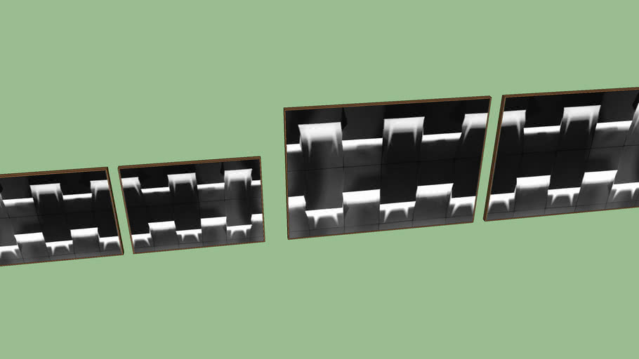 Quadro Luci e Ombre 3D Warehouse