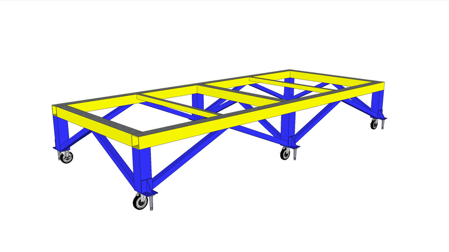 Chassis Jig Table Project 3D Warehouse