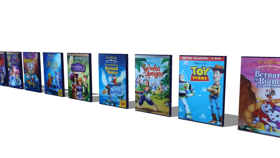 DVD Disney 3D Warehouse