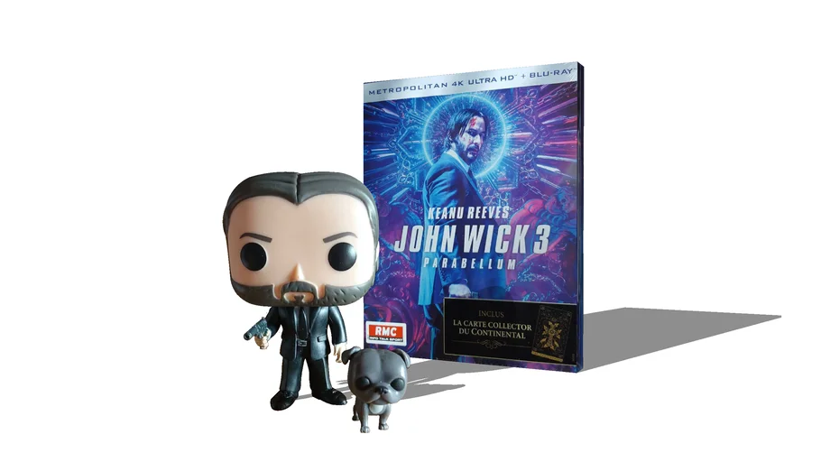 Blu-ray John Wick 3 Parabellum (Steelbook)