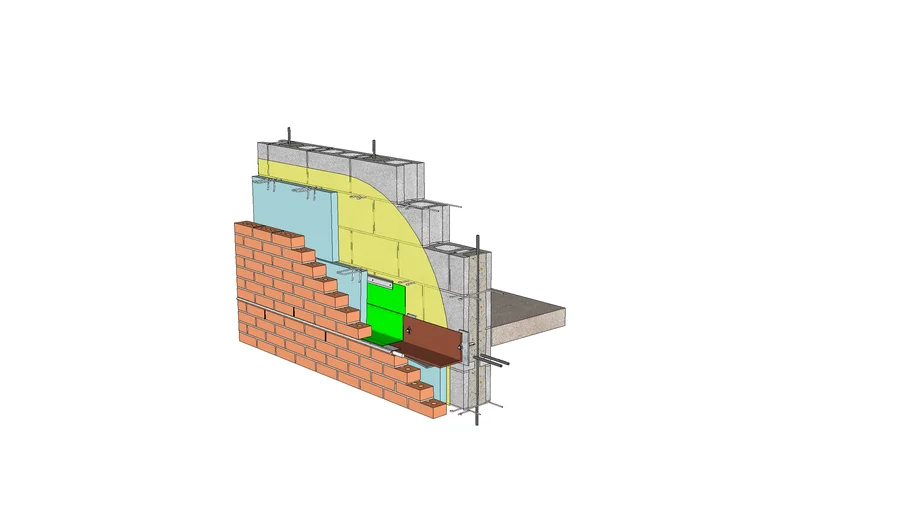 Masonry Shelf Detail | 3D Warehouse