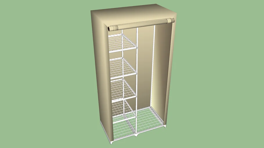 Armoire en tissu 3D Warehouse