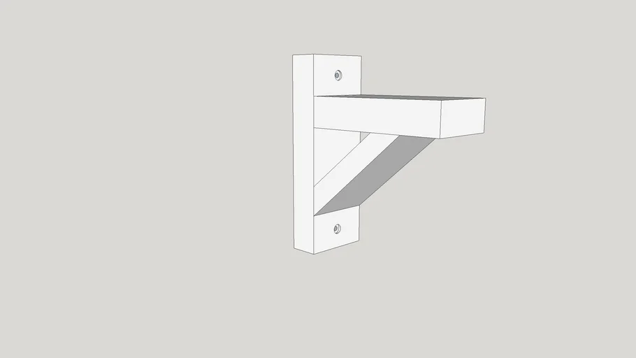 Cheap shelf brackets 3D Warehouse