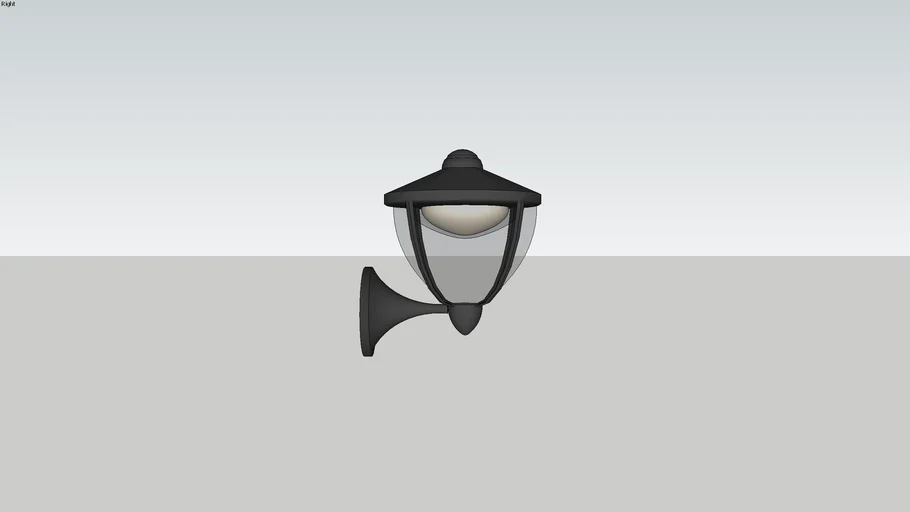 PHILIPS LED Outdoor Wall Lamp | 3D Warehouse