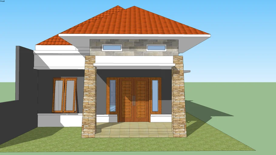 Rumah Minimalis 2018 Gemolong Abdul Basid | 3D Warehouse