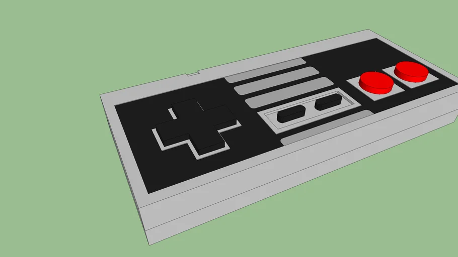 NES Controller 3D Warehouse