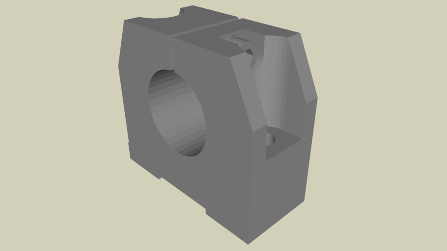 Shaft Support Block - GWN..-B | 3D Warehouse