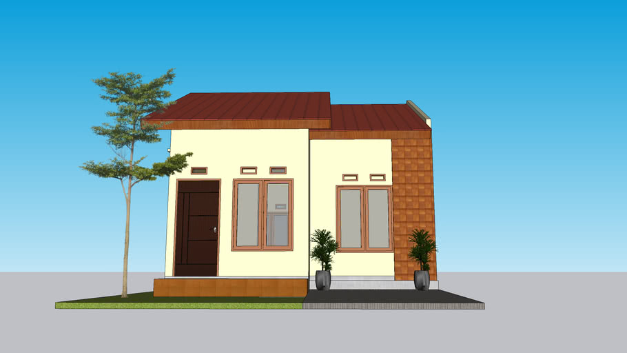 RUMAH TYPE 45 | 3D Warehouse