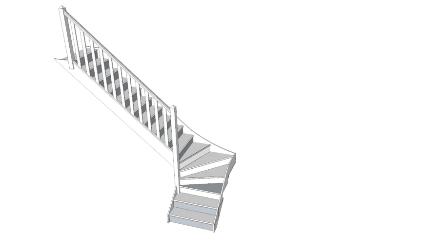 escalier 3D Warehouse