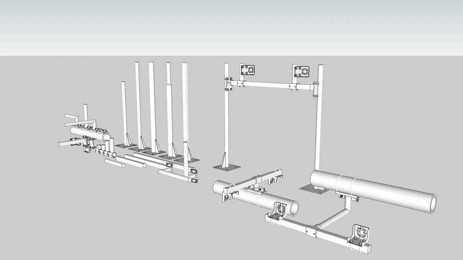 O'Brien SADDLEPAK Modular Instrument Support System 3D Warehouse