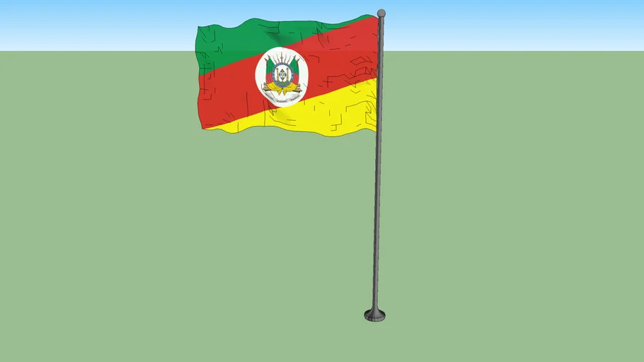 Flag of Rio Grande do Sul | 3D Warehouse