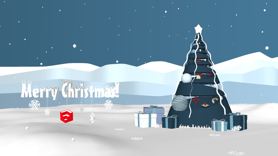 Christmas scene | 3D Warehouse