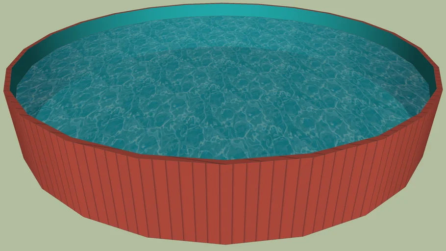 piscine ronde | 3D Warehouse