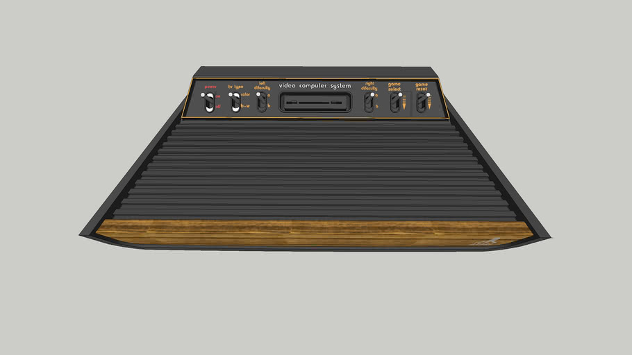 Atari 2600 | 3D Warehouse