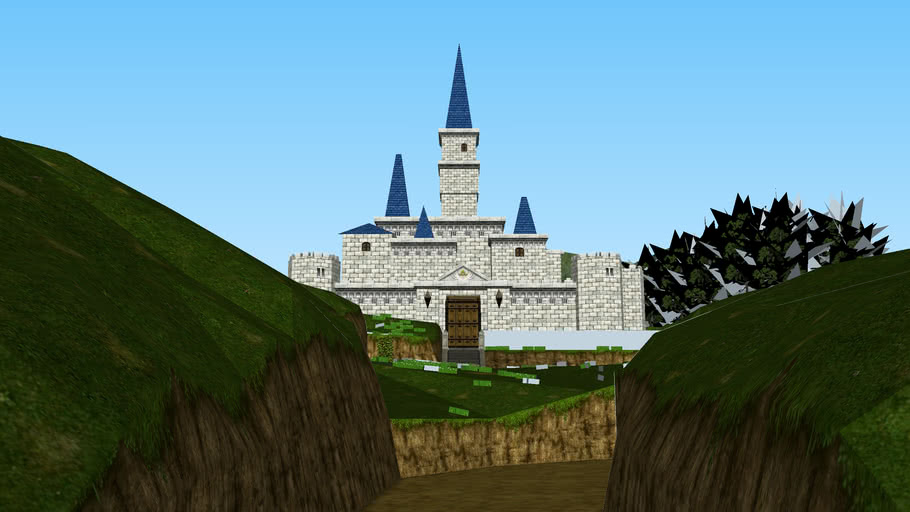 Ocarina of Time 3D Hyrule Castle 3D Warehouse