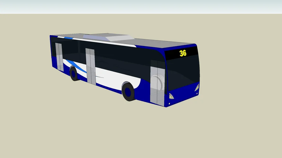 A300 VanHool GVU | 3D Warehouse