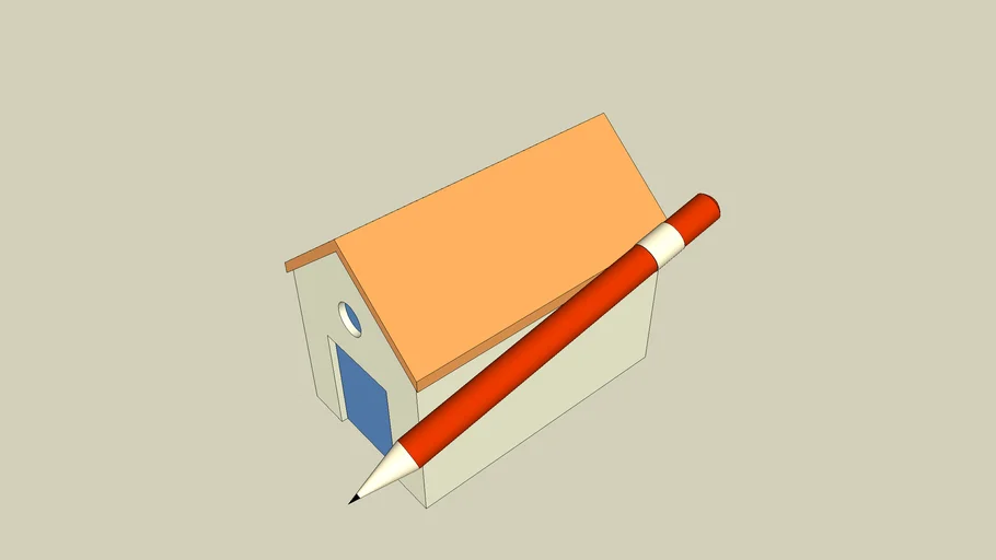 Google SketchUp 3D Icon.