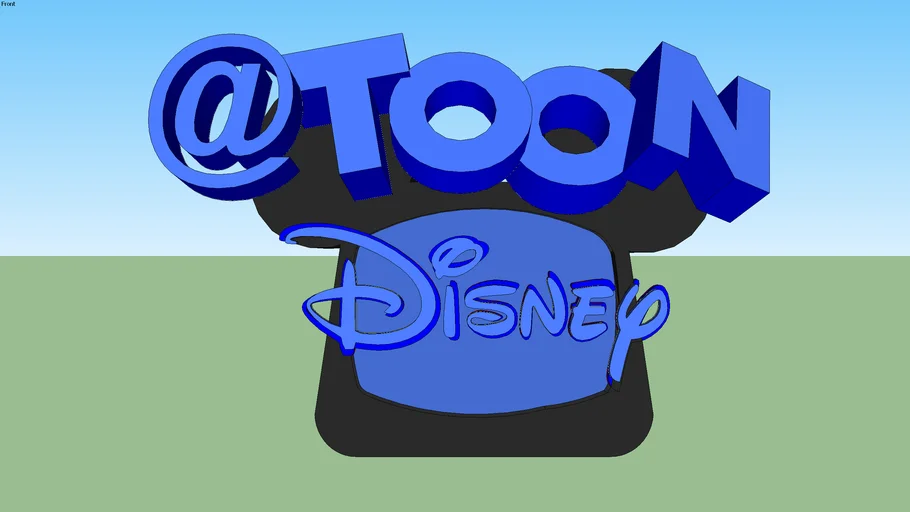 Toon Disney logo | 3D Warehouse