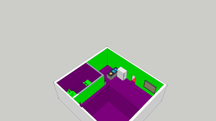 sk8 house 3D Warehouse