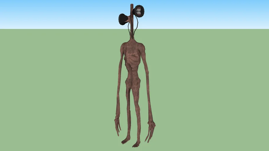 Siren Head - 3D Model Animated