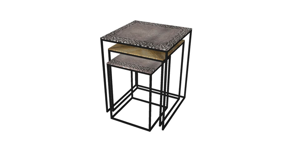 KARE 80272 Side Table El Camino (3/Set) (Beistelltisch El Camino (3/Set ...