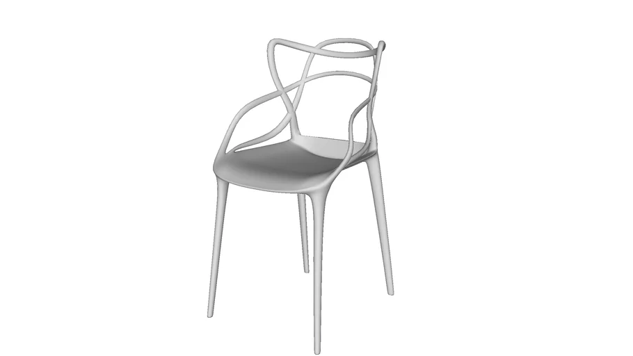 Cadeira+KARTELL+MASTERS 3D Warehouse