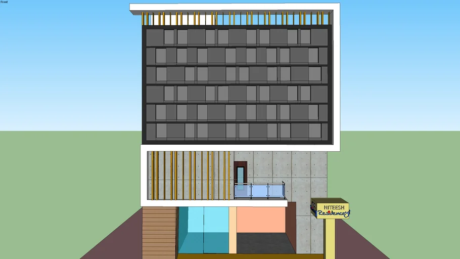 Modern Hotel 3d Warehouse