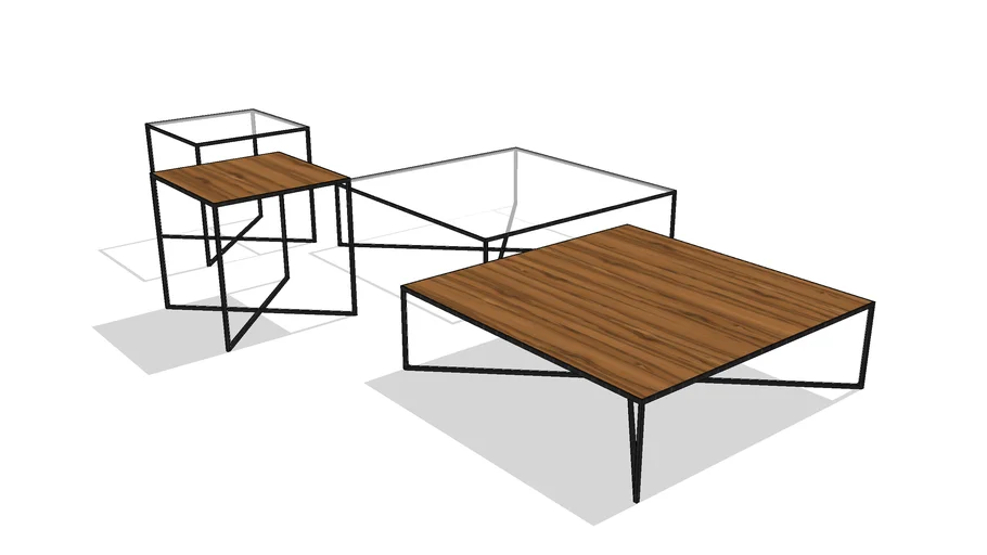 Coffee++&+side+Table 3D Warehouse