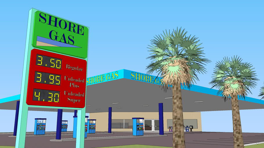 Shore Gas Station- Fully Furnished
