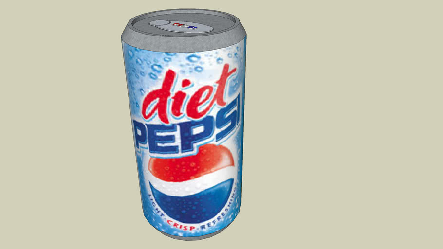 Pepsi Cane | 3D Warehouse