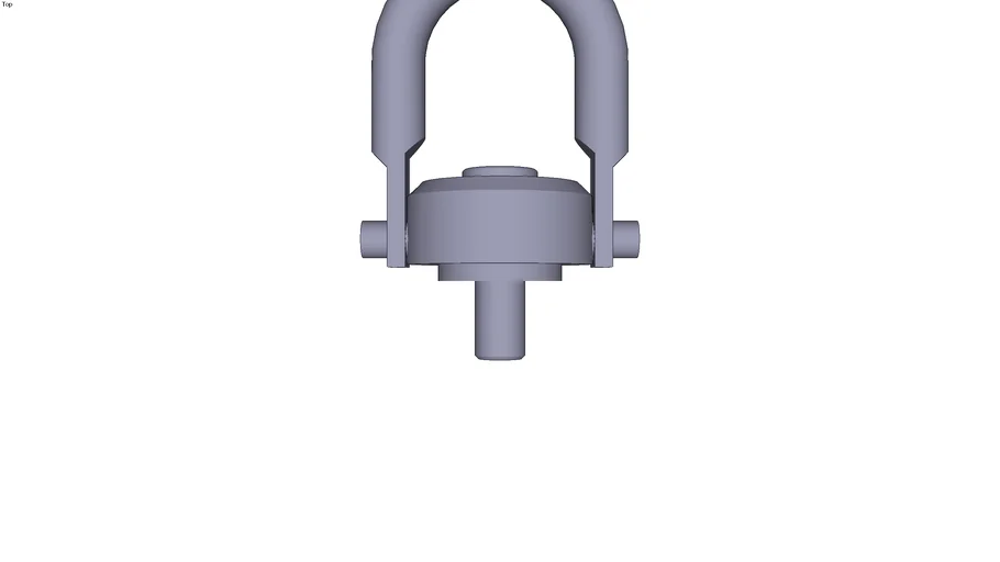 Standard eye bolt M24 3D Warehouse