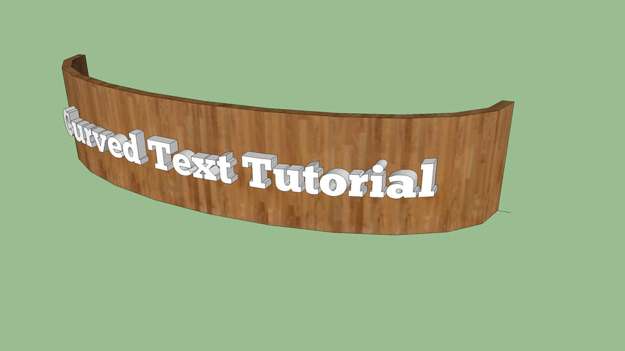 curved-text-tutorial-3d-warehouse