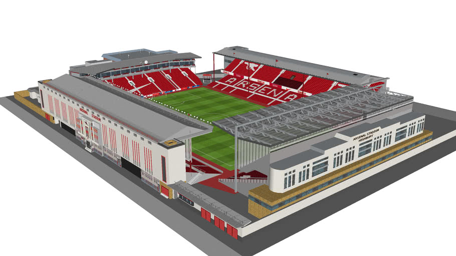 Highbury Stadium 3D Warehouse