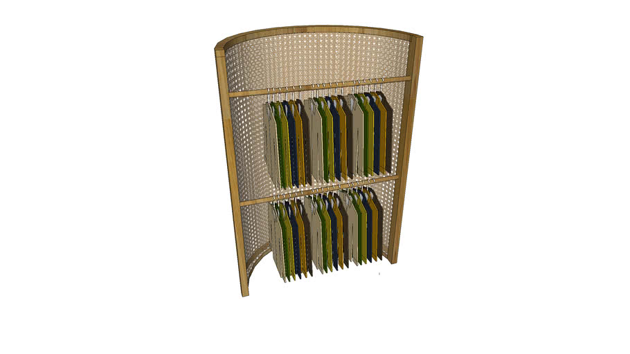 bamboo wardrobe 3D Warehouse