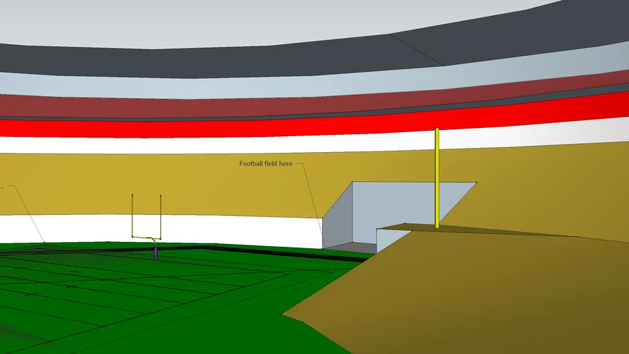 cookie cutter stadium 3D Warehouse
