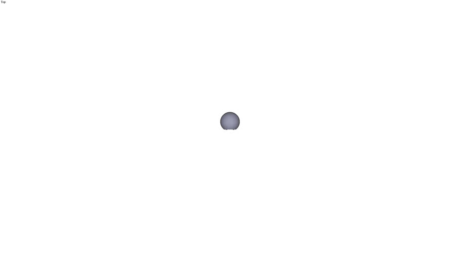 Ball knob form M - Ø 5 mm ext. Ø 20 mm